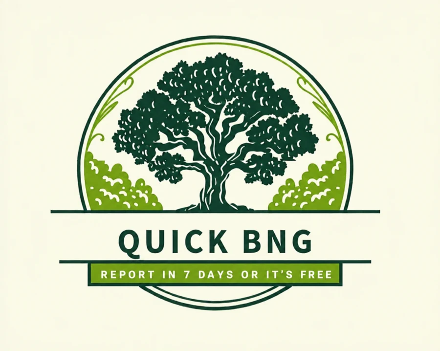 QuickBNG oak tree logo